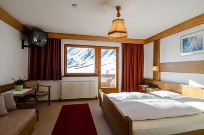 Doppelzimmer Typ A  im Hotel Garni Dreiländer in Galtür